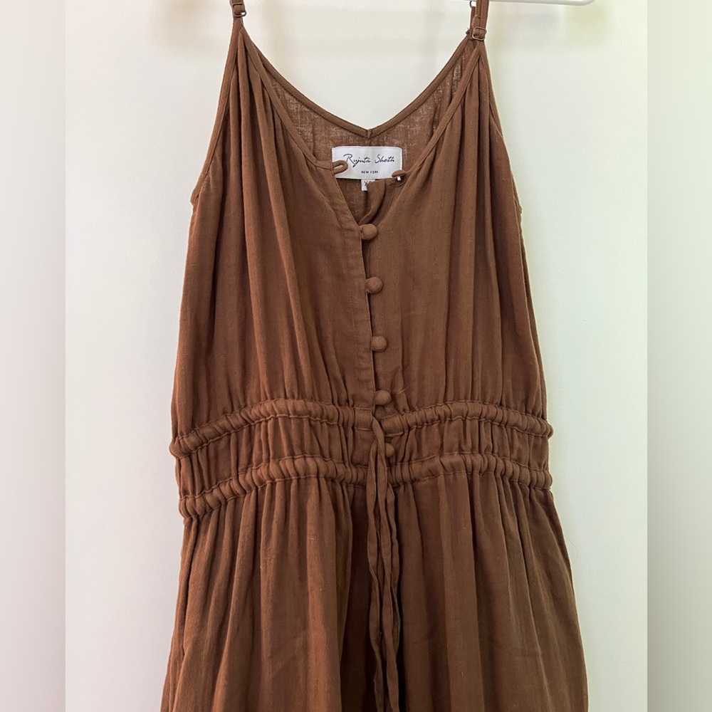 Rujuta Sheth Brown Jumpsuit